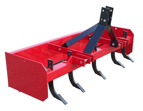 skid steer box blade attachment|tractor skid steer box blades.